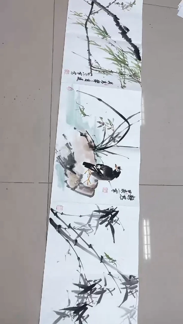 国画李小宁老师册页