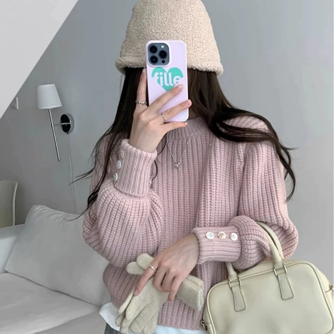 50-100编码针织衫集合2025秋冬新款开衫女装毛衣百搭韩系气质