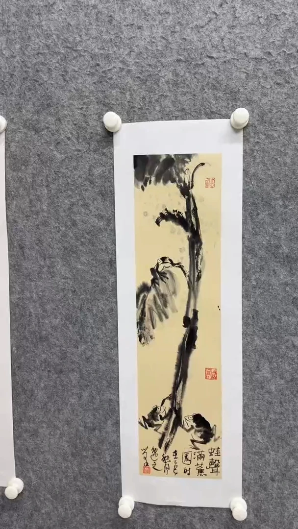国画写意画花鸟画手绘