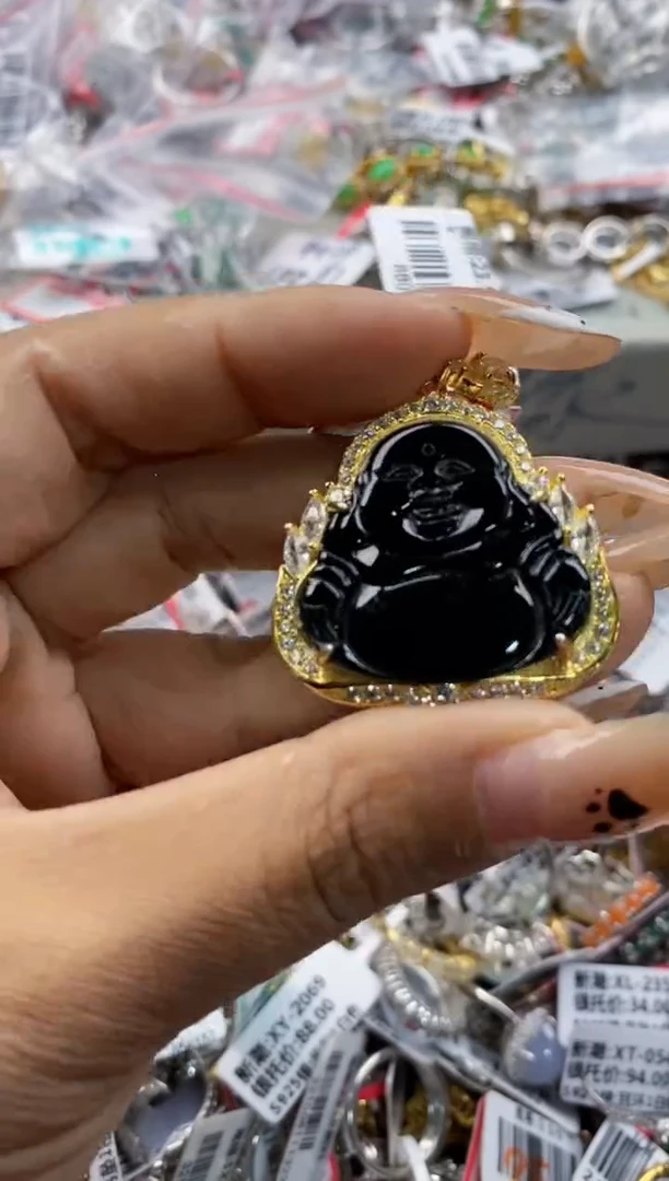 翡翠戒指银S925镶嵌333      1