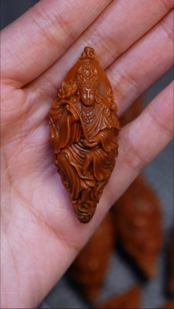【闪购商品】橄榄核其他宋水官生肖龙普贤