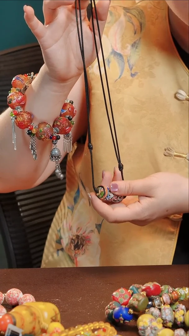 颈饰玻璃琉璃琉璃5999