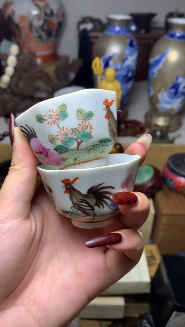 紫砂盖碗瓷器默认微瑕瓷器