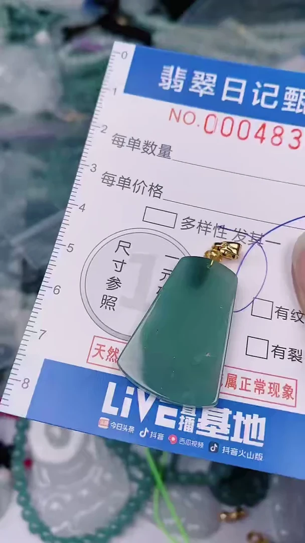 【闪购商品】翡翠颈饰未镶嵌00004833