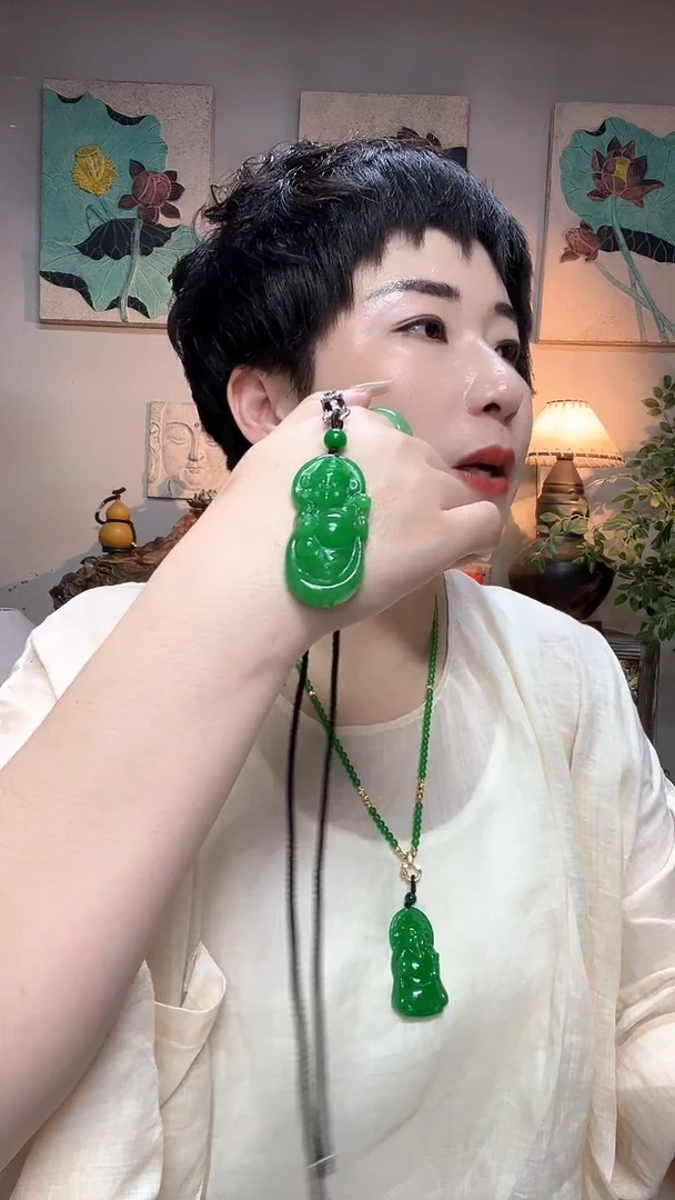 吊坠(赠链)合金翡翠578