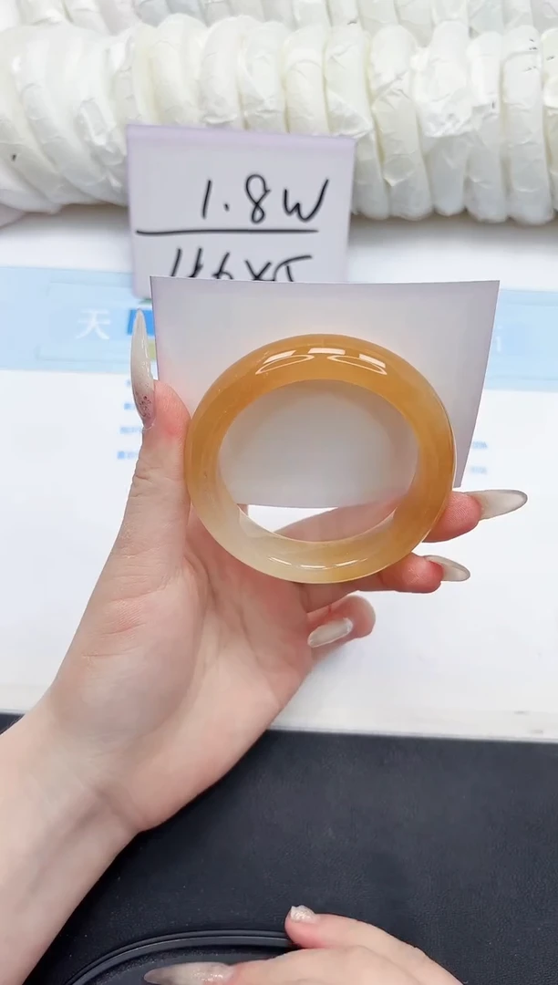 未镶嵌手镯石英质玉238-53