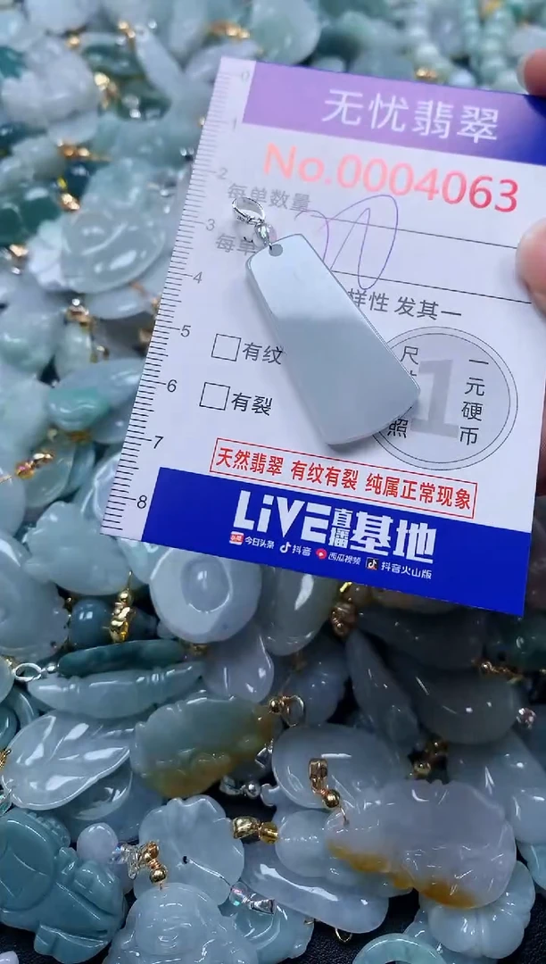 颈饰未镶嵌翡翠4063