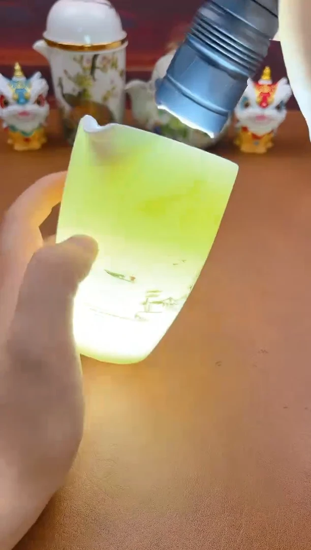 陶瓷茶具摆件旅行套组