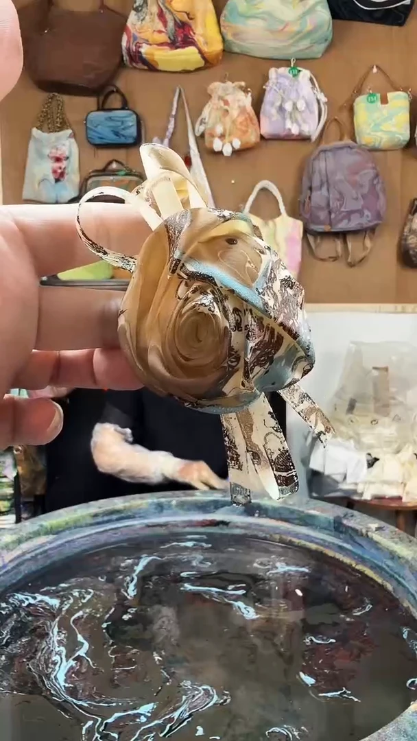 丝绸84#现场高定发饰/默认微瑕【不退不换】