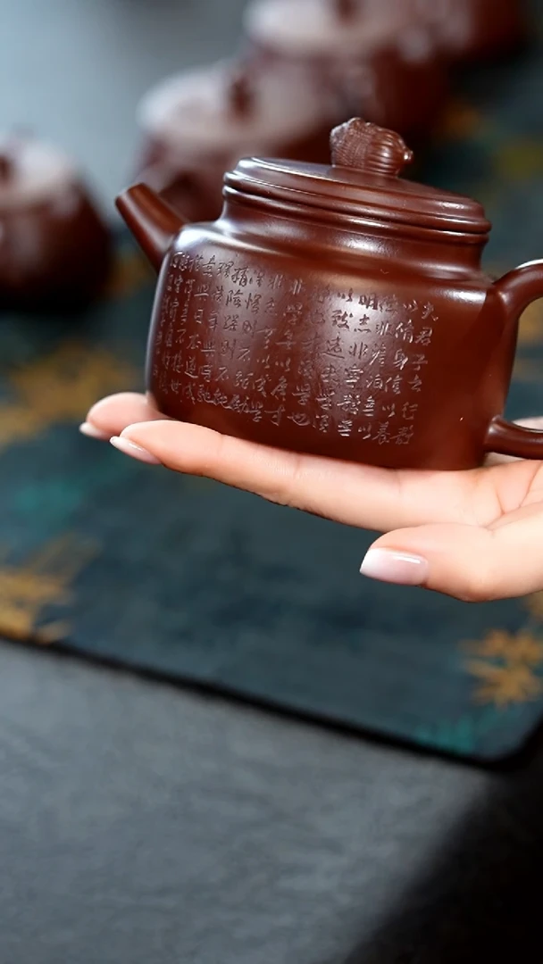 茶壶紫砂19宜兴紫砂壶惊喜白菜德钟