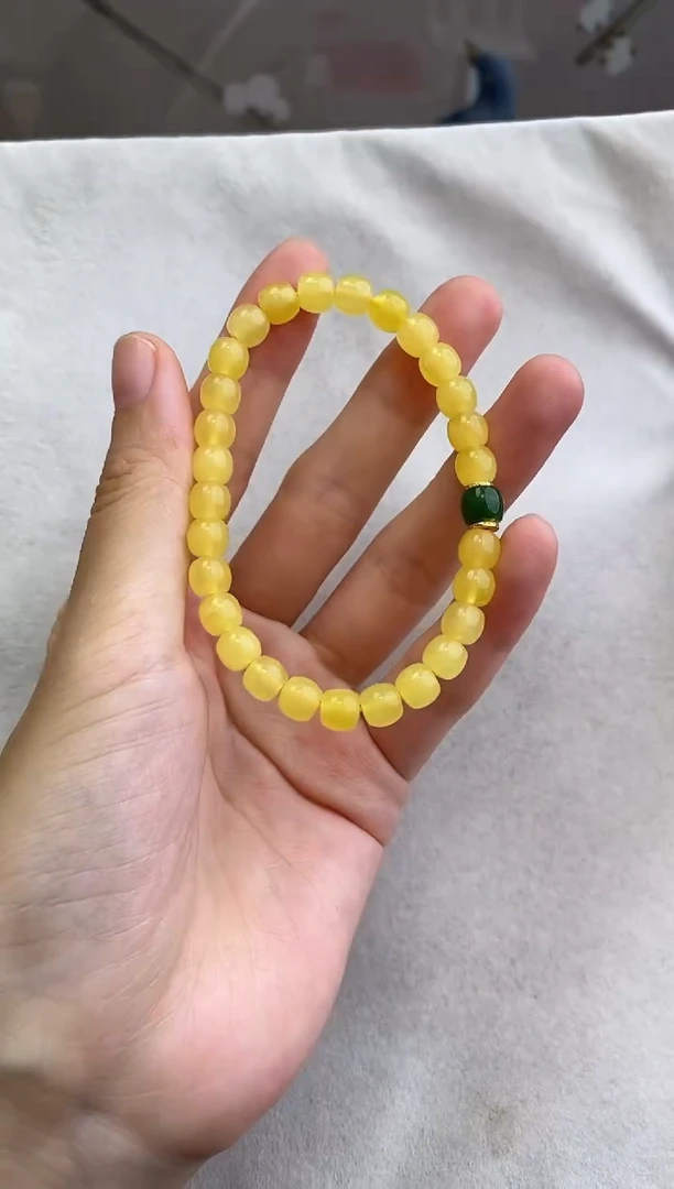 裸石琥珀未镶嵌10928130-手串 多样性发一条