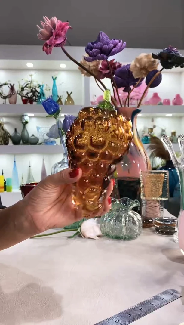慕忆家手作琉璃花瓶