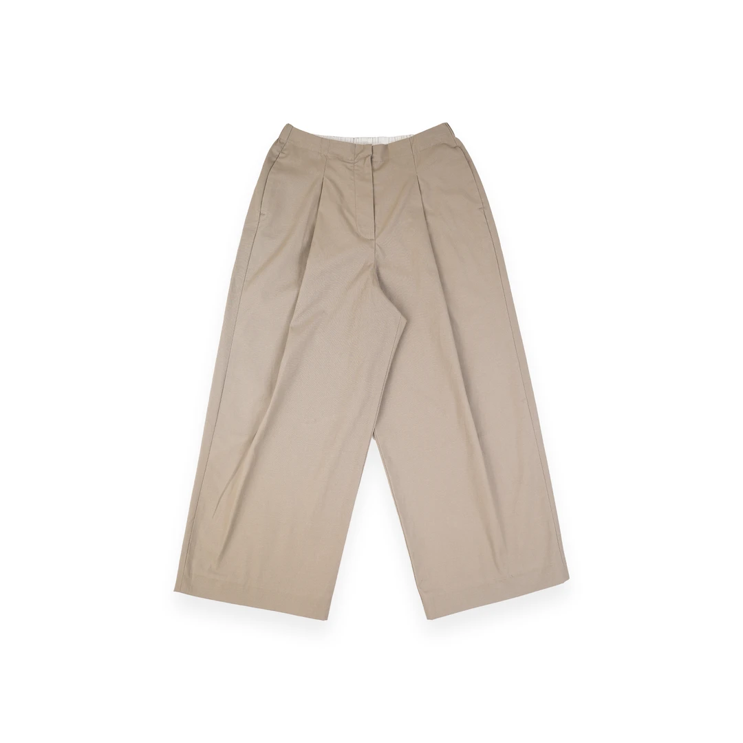 春季慵懒风经典休闲裤阔腿裤春夏潮流百搭直筒裤1878