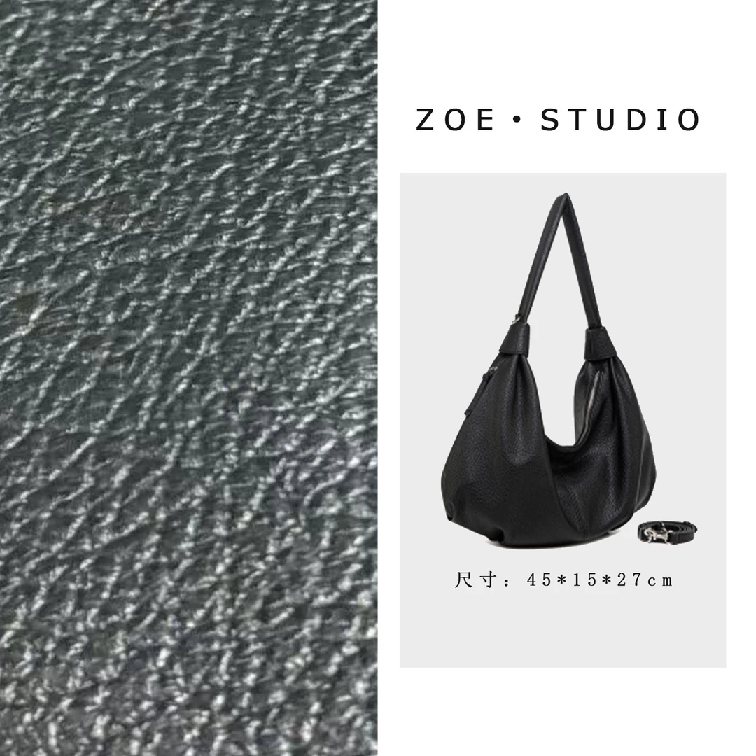 【佐伊甄选】（预）QYX-81602-黑色轻奢女士时尚潮流百搭斜挎包轻奢