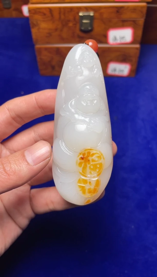 未镶嵌和田玉把件用****8和田玉
