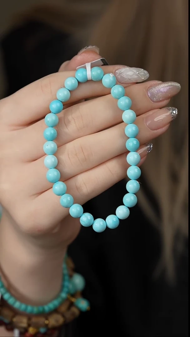 【闪购商品】绿松石单圈未镶嵌Q06（多样性发一件）6mm+