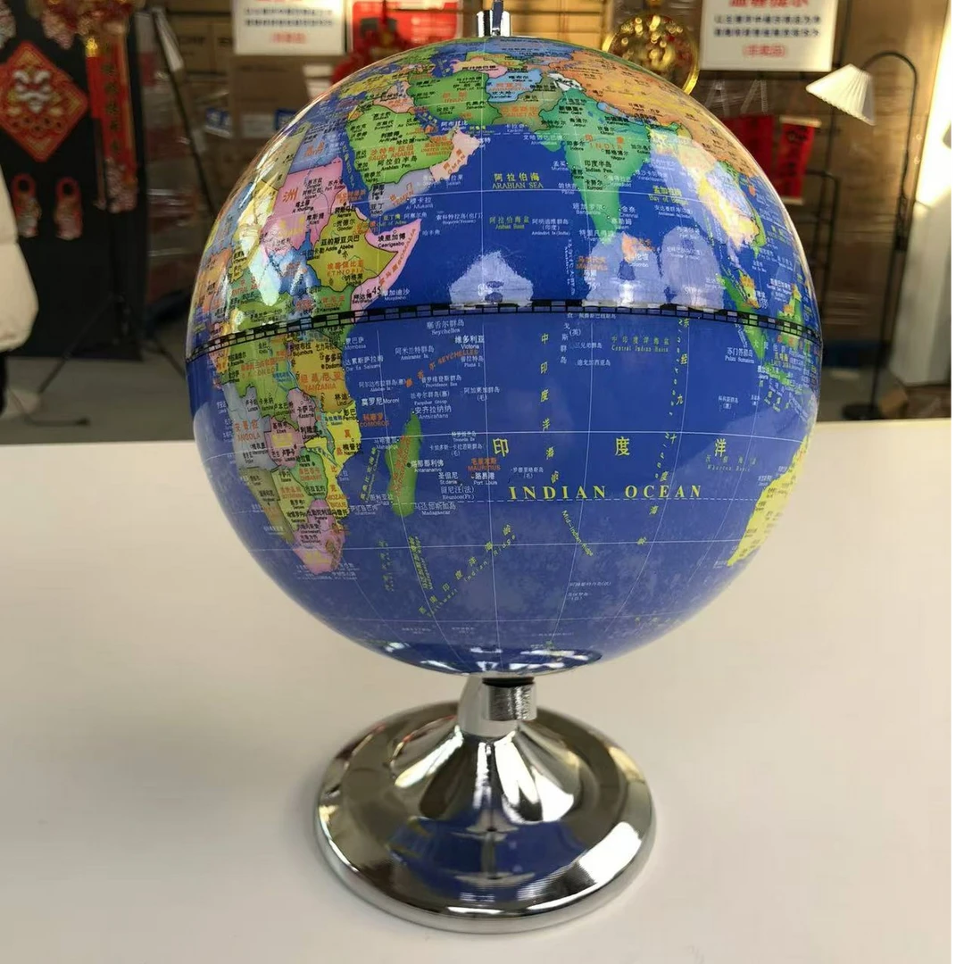 aq圆球地球仪颜色随机