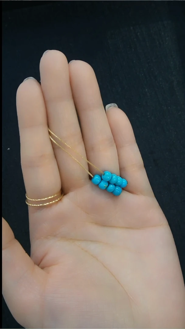 未镶嵌绿松石耳饰发货一件