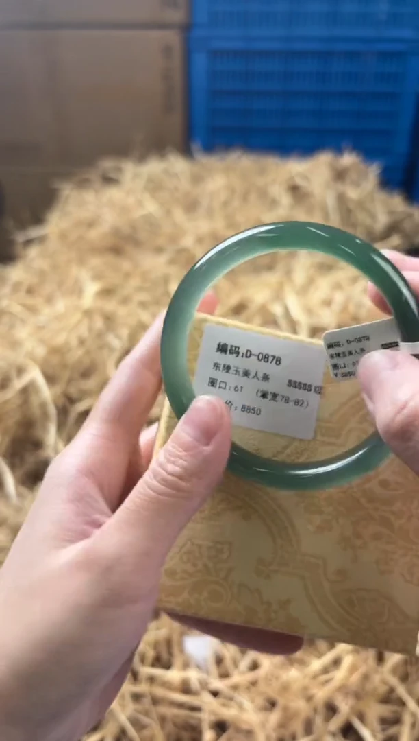 未镶嵌手镯石英质玉D-0878