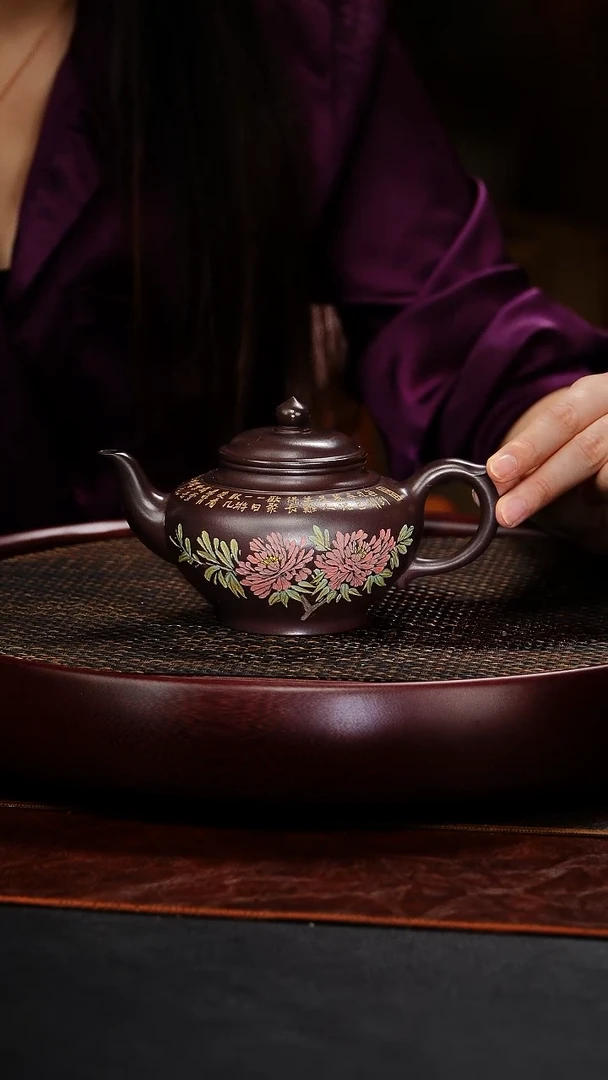 茶壶紫砂宜兴原矿紫砂30