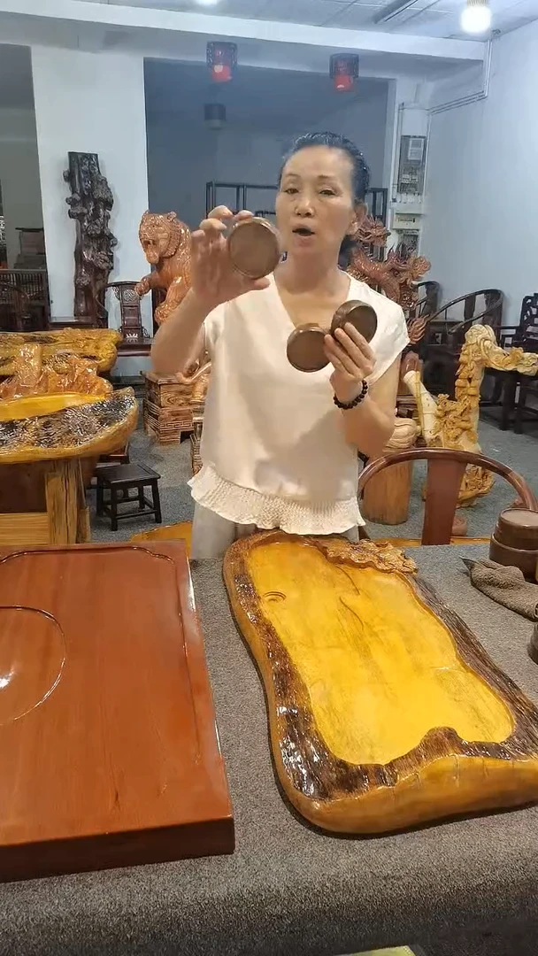 木壶承，大叶金丝楠木，一单一个