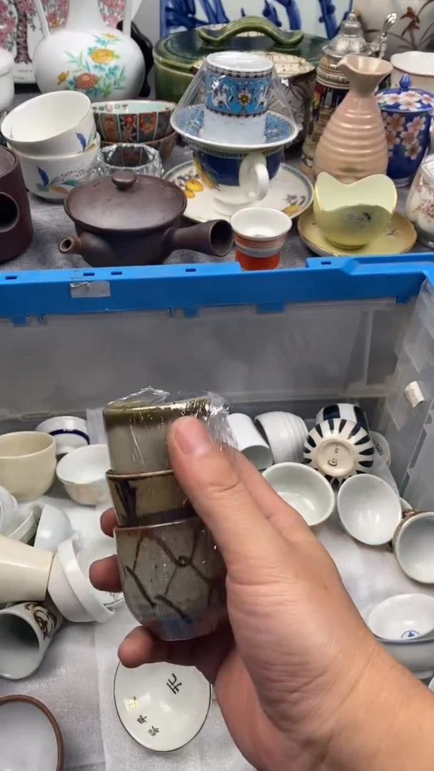 【闪购商品】瓷片742 六款瓷器瓷片茶周边
