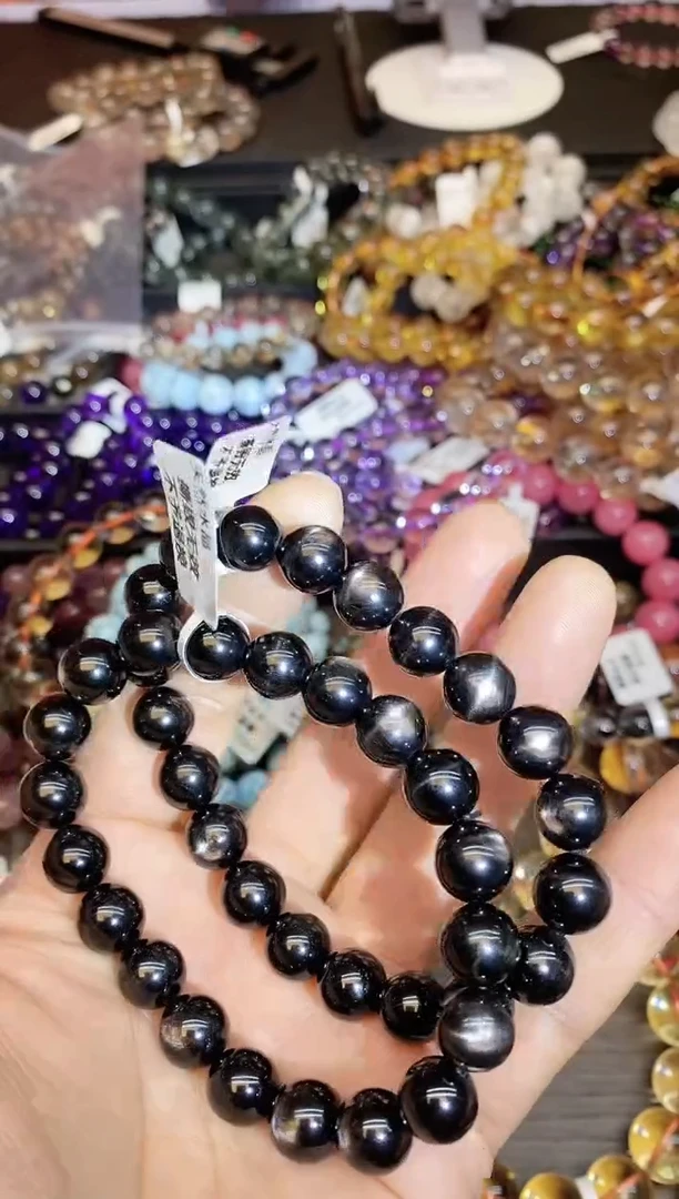 【闪购商品】辉石手串未镶嵌99 金运石10mm 多样性发其一