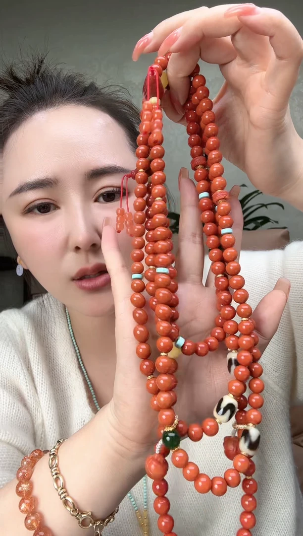 【闪购商品】南红玛瑙颈饰未镶嵌多样性发一件TZG0117128