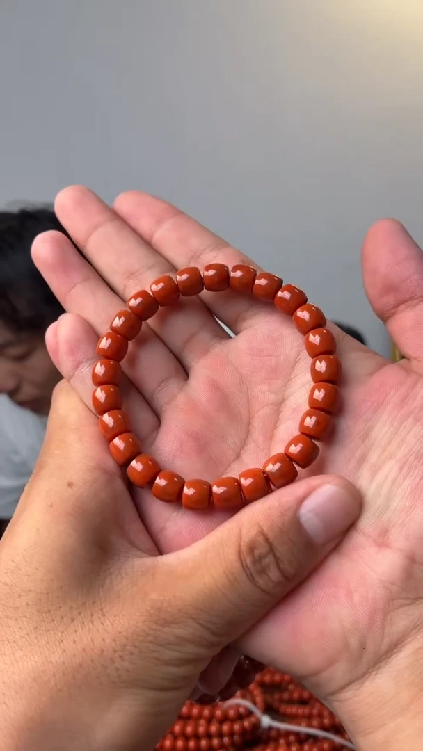 手串未镶嵌南红玛瑙噶玛珠宝