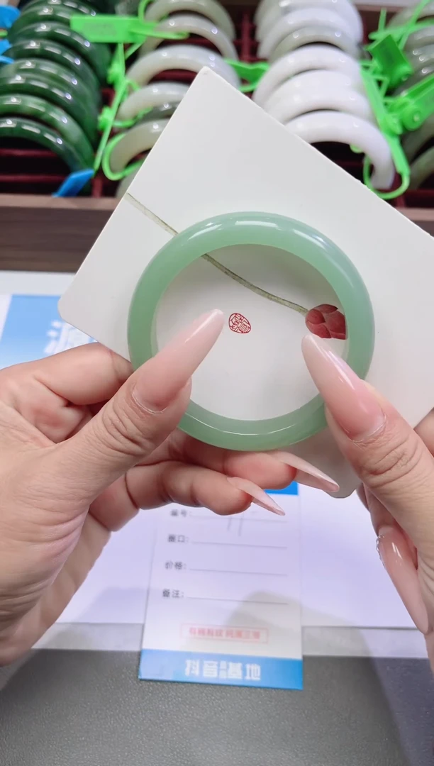 未镶嵌手镯石英质玉11-东陵58-59