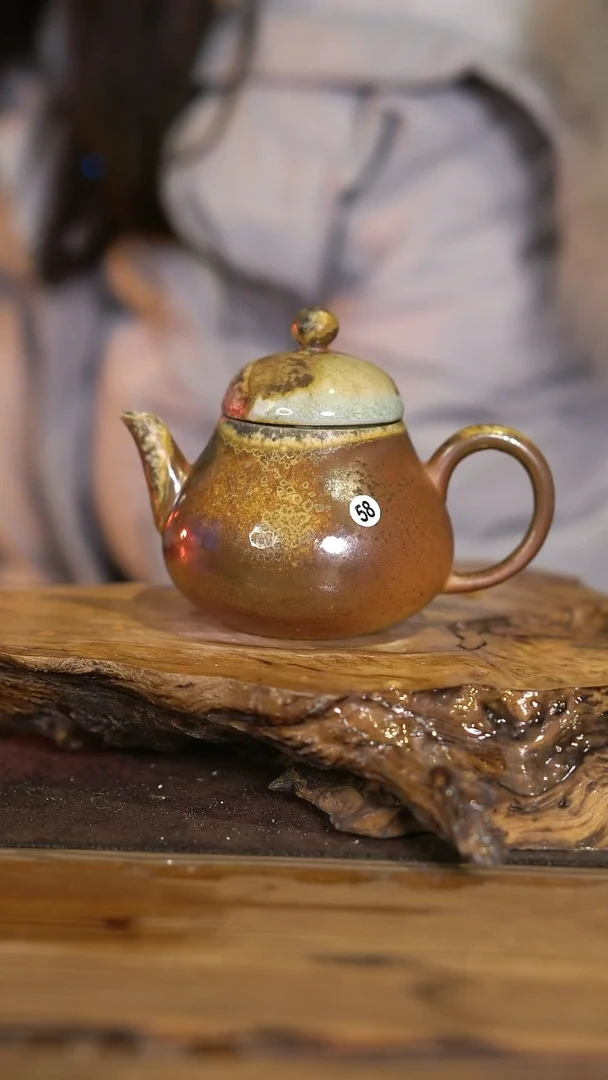 景德镇纯柴烧 壶 150cc 58