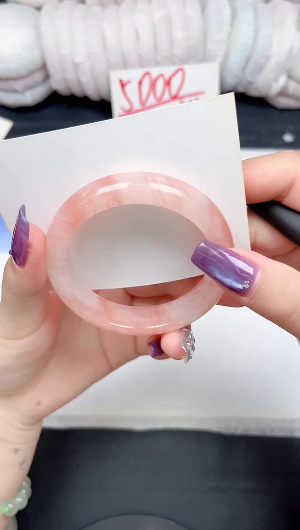 未镶嵌手镯石英质玉90-