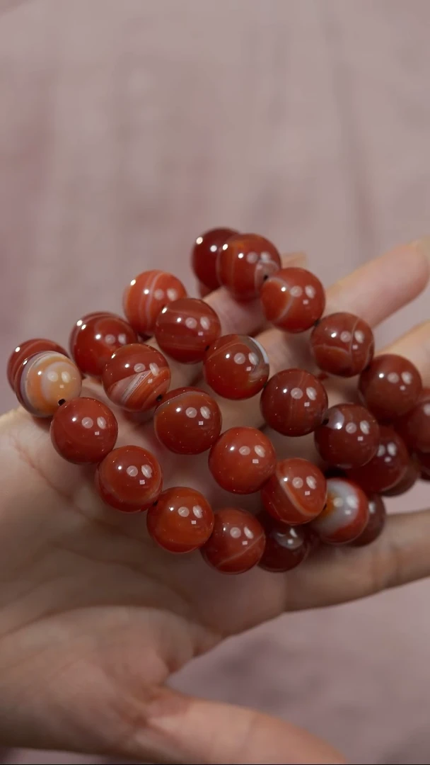 【闪购商品】玛瑙/玉髓手串未镶嵌@122822@多样性发其一