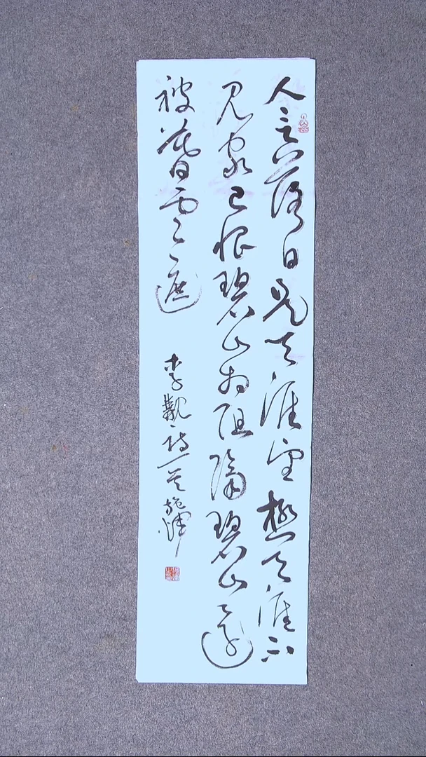 书法施辉 江西新余90*26尺寸 大漏！
