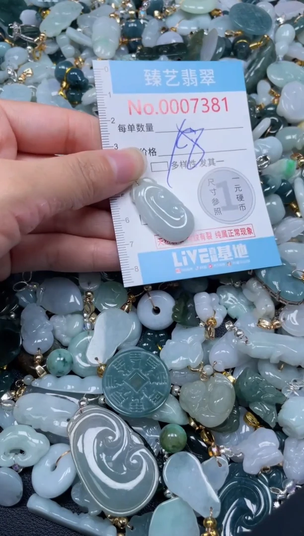 颈饰未镶嵌翡翠7381