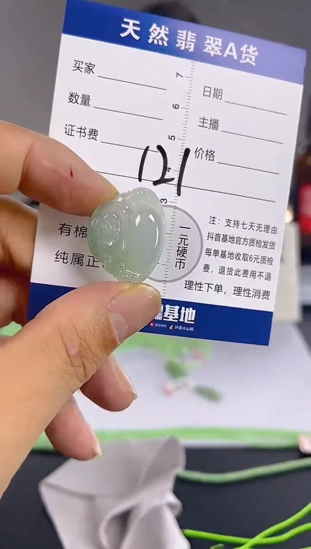 颈饰未镶嵌翡翠纯天然缅甸翡翠A货