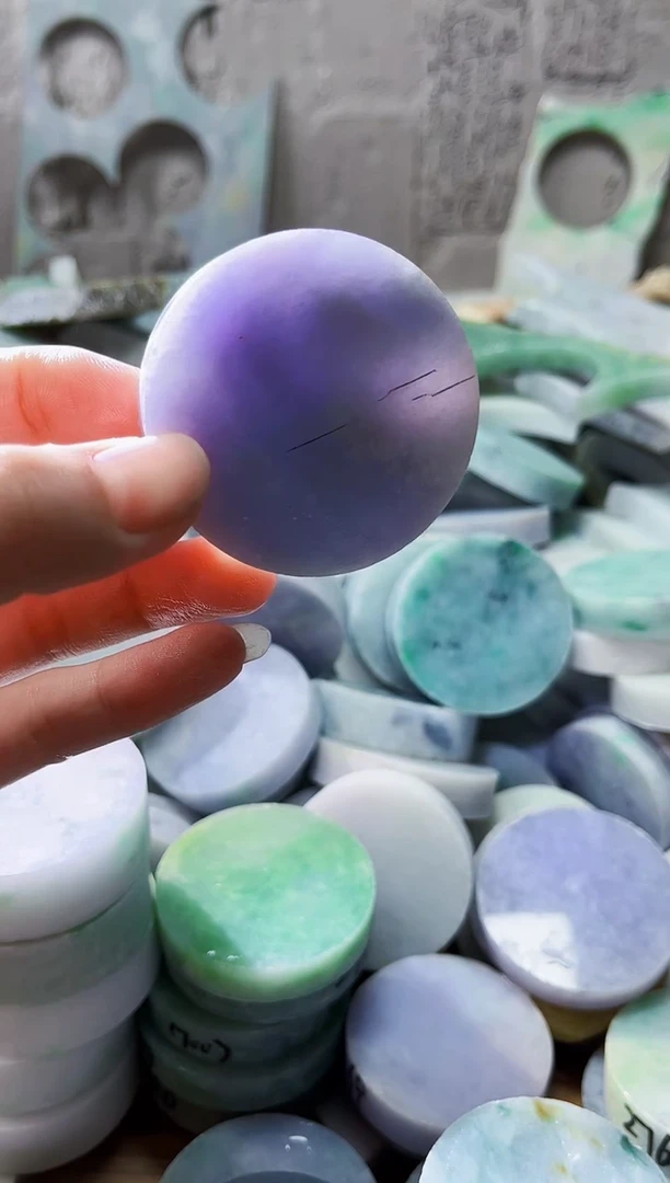 裸石翡翠天然翡翠A货497