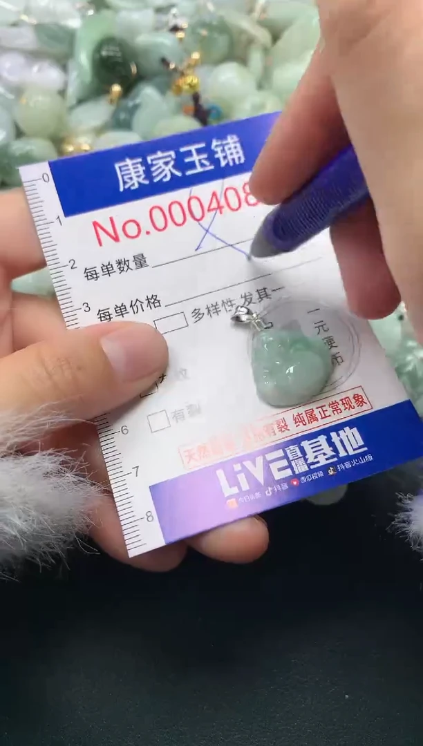 颈饰未镶嵌翡翠4081