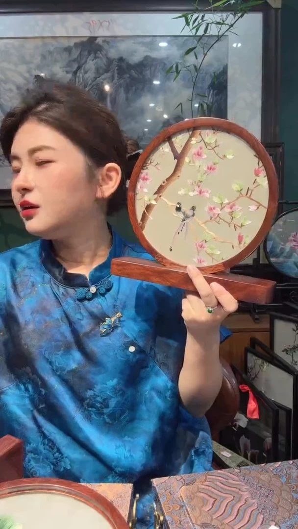 刺绣非遗苏绣 灯