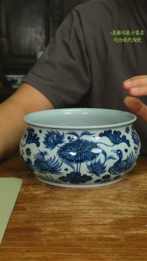 清***子景德镇纯手工瓷器，价格：1100