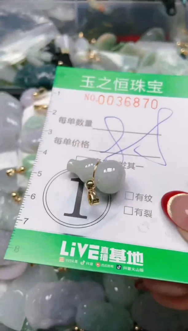 【闪购商品】翡翠颈饰未镶嵌闪购0036870