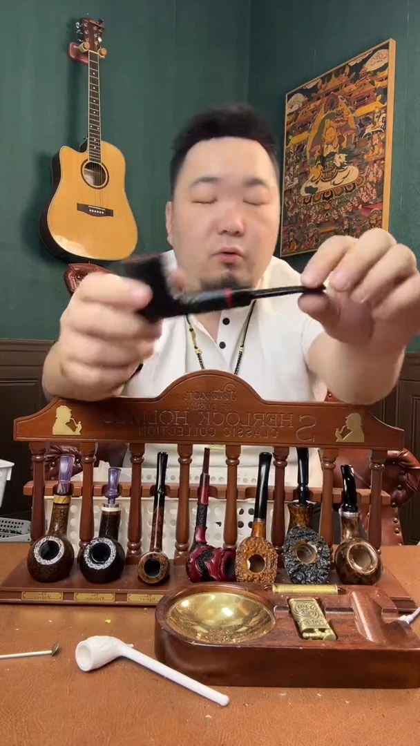 石楠木木雕款意大利进口石楠木烟斗