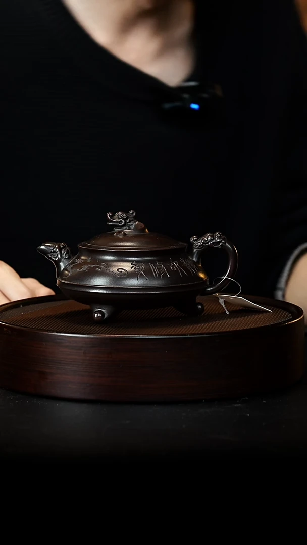 茶壶紫砂宜兴紫砂壶h50257