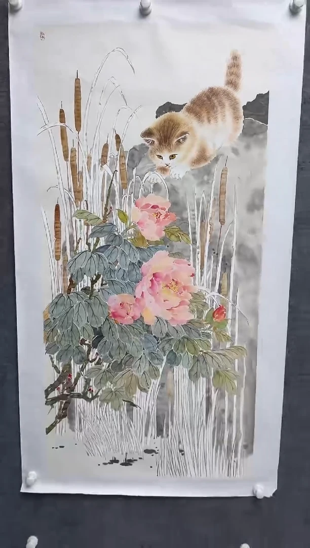 国画邹训精-8平尺-国画作品-GGyz