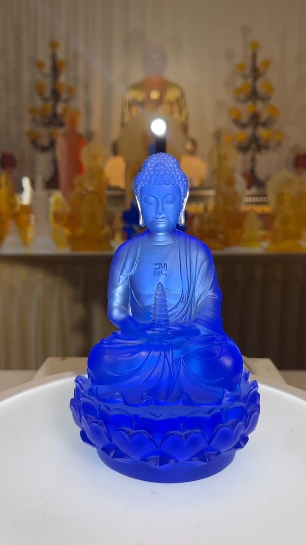 手工艺品琉璃药师佛17