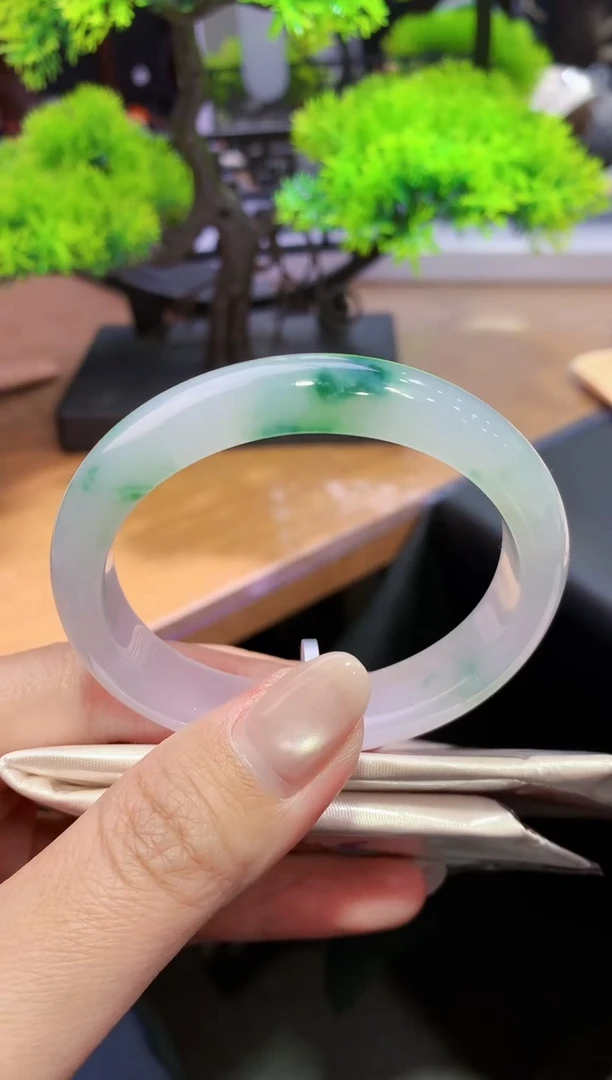 未镶嵌手镯（贵妃镯）翡翠k60天然A货缅甸翡翠54