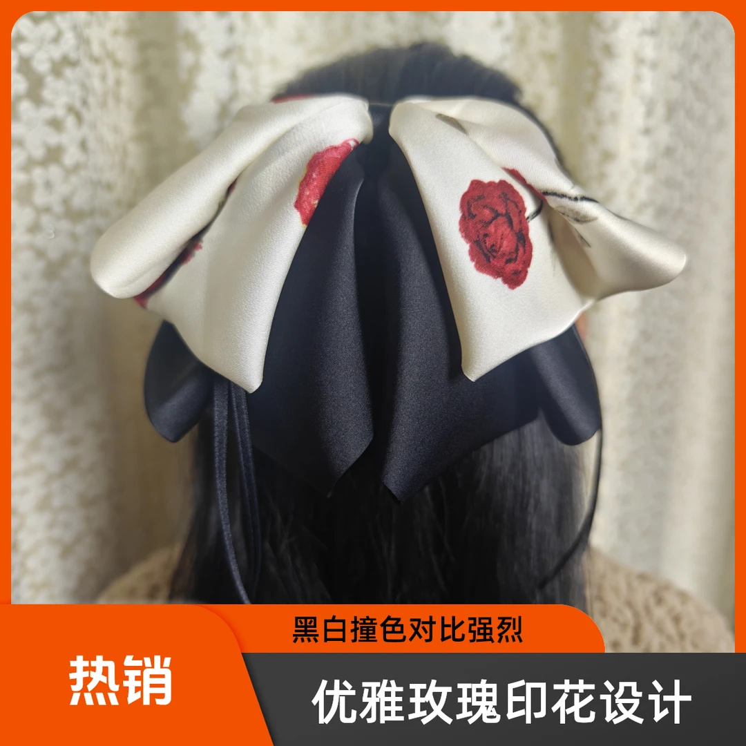 四个宝妈妈秋夏冬质轻奢精美高货发饰组合装时尚优雅白搭复古