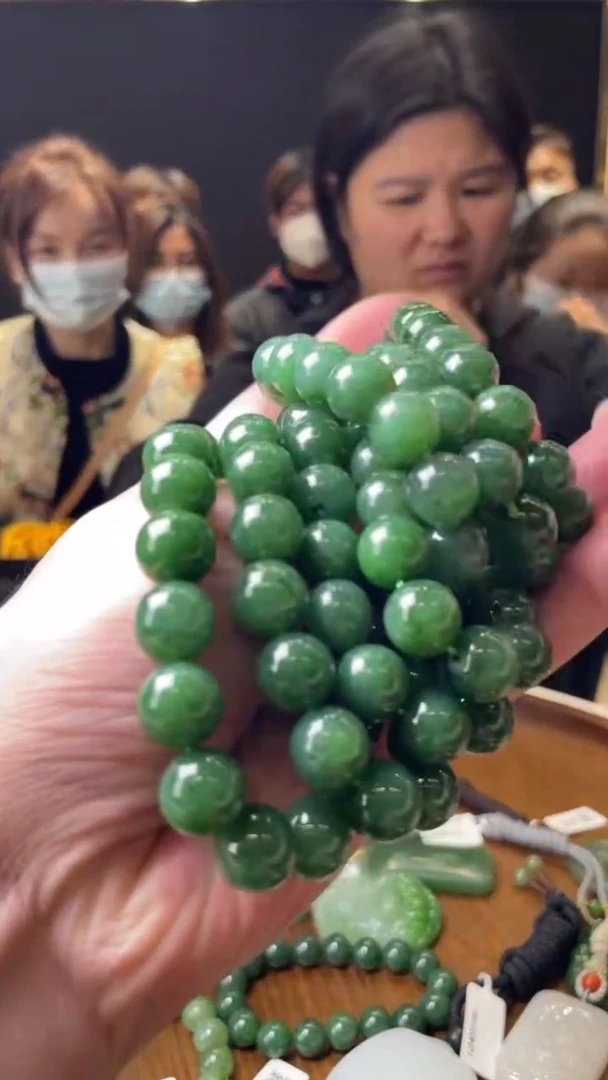 天然和田玉手串  多样性发一    1000