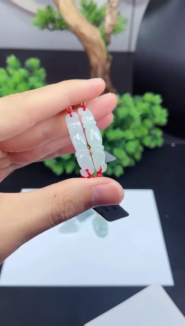 未镶嵌手绳翡翠藕节多样性发其一@@CMT