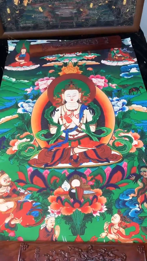 卷轴画043大閦佛